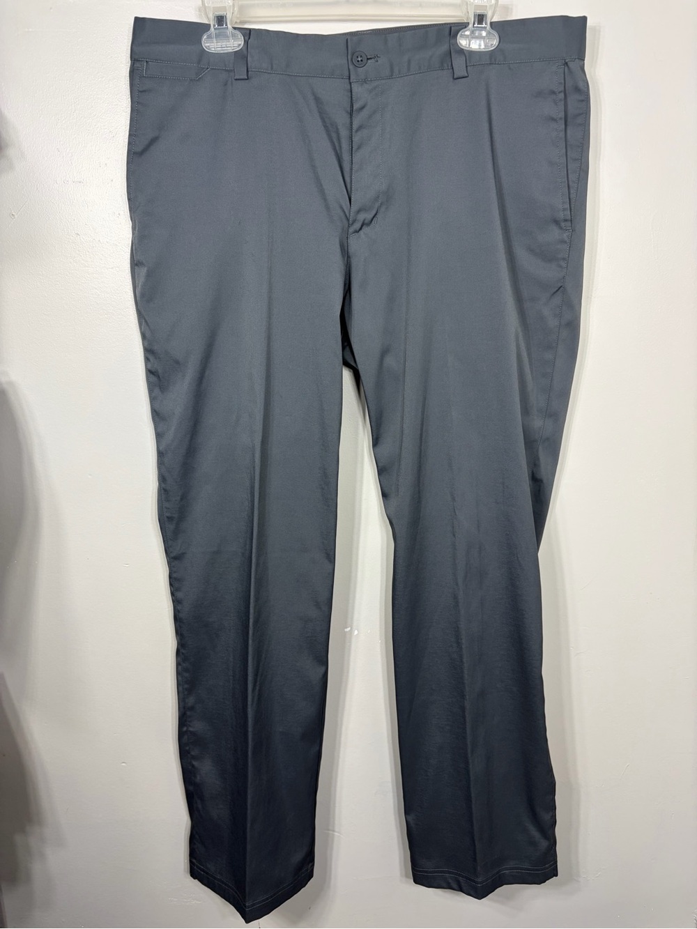 Nike Golf Dri-FIT Men's Flat Front Flex Performance Pants Charcoal Gray 36x30